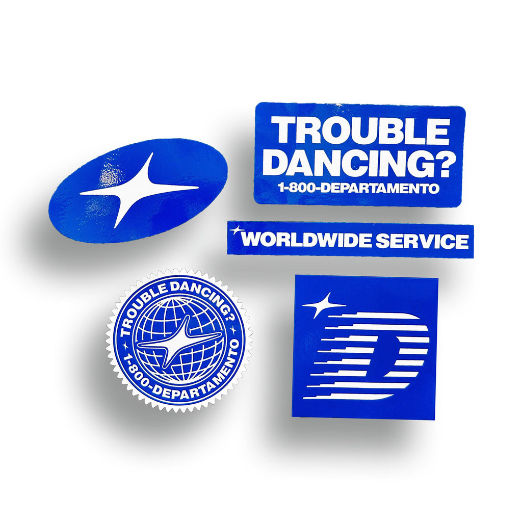Trouble Sticker Transparent STICKER PACK – Trouble Dancing?